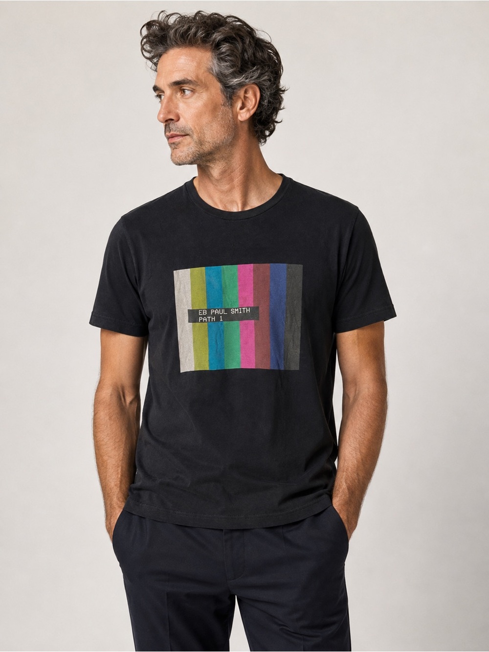 Paul smith black graphic t shirt